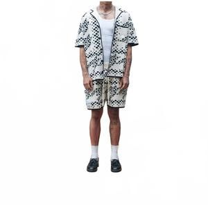 NEW FREE REFILLS habana crochet button up shirt in ivory